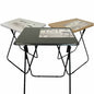 Metal MDF Folding Table Foldable Laptop PC Collapsible Study Desk 48cm x 38cm