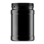 10x 2.5L Wide Mouth Plastic Jars and Lids Black - Empty Protein and Powder Tubs