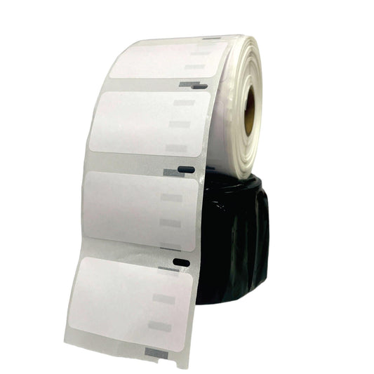 Tooleroo 10 Rolls x 1000 Thermal Labels 57mmx32mm - White Waterproof Stickers