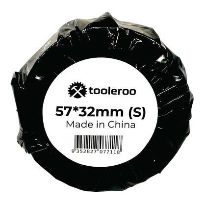 Tooleroo 50 Rolls x 1000 Thermal Labels 57mmx32mm - White Waterproof Stickers