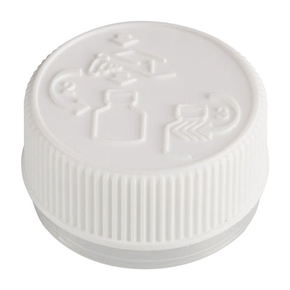 Kitchee 10x Tablet Bottles 90ml + 38mm TamperTel Child Resistant Cap - Round