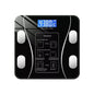 Bluetooth Smart Body Fat Scale Black - Digital BMI Weight USB Recharge with App