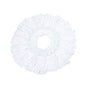 Kitchee Microfibre Mop Head Replacement for Kitchee Spin Mop - White Round