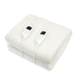 Laura Hill Electronic Fleecy Electric Blanket Heated Fitted Queen Size Bed Safety 9 Levels