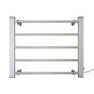 Pronti Heated Towel Rack Electric Bathroom Towel Rails Warmer Ev-90- Silver