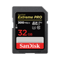 SanDisk 32GB Extreme PRO SDHC and SDXC UHS-II card SDSDXDK-032G-GN4IN