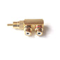 RCA AV Audio Splitter Adapter 1 Male To 2 Female Gold Plated