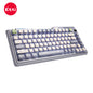 KZZI K75 PRO RGB 75% Wireless Gasket Mechanical Night Grey Keyboard, Triple Mode, Eternity Tactile Switch