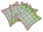 Pack of 4 Avia Fuchsia Cushion Covers Multicoloured Coloured