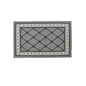 Mason Rubber Backed Bath Mat 40 x 60cm - Grey