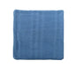Cotton Knitted Cushion Cover Herringbone Blue