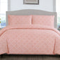 Artex Peach Nzeppel Quilt Cover Set Queen