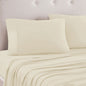 Art Terrace Microfiber Sheet Set King 33cm Wall Cream