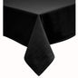 Hoydu Cotton Blend Table Cloth 180cm x 220cm  - BLACK