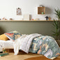 Happy Kids Dino Mania Green 2 Piece Comforter Set Single