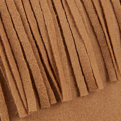 KAAT Amsterdam Frey Brown Square Filled Cushion 40cm x 40cm