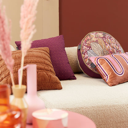KAAT Amsterdam Quilta Terra Square Filled Cushion 43cm x 43cm