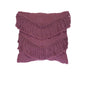 Bedding House Heather Plum (Also known as Red) Luxury Cotton Filled Cushion