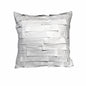 Accessorize Pleats White 45x45 cm Square Filled Cushion