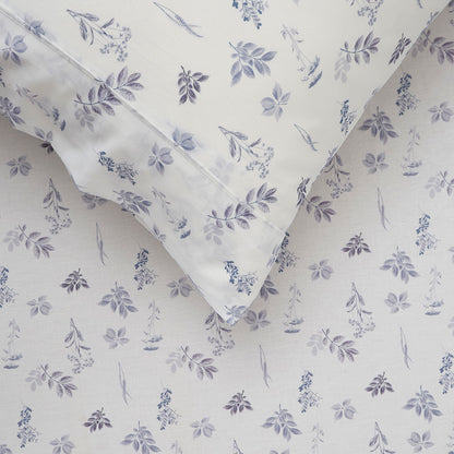 Happy Kids Woodland White Cotton Sheet Set Double