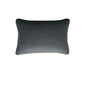 J Elliot Home Gabriel 100% Cotton Oblong Cushion Cover 33 x 48 cm Charcoal
