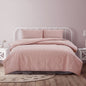Ardor Lottie Blush Pinsonic Embossed Quilt Cover Set Queen