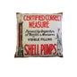 Australian Mancave Retro Cushion Shell Pumps 40 x 40 cm