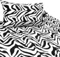 Shangri-La Printed Faux Fur White Tiger Quilt Cover Set Queen