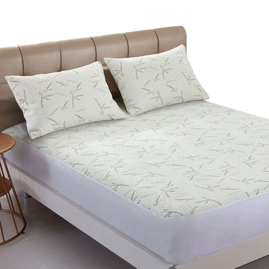 Alastairs Nature Basics Bamboo Waterproof Mattress Protectors Single