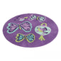 Jiggle & Giggle Butterfly Lantern Floor Rug 80cm Diameter