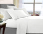 ultra soft microfibre sheet set king single white