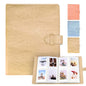 LIFEBEA 256 Pockets Photo Album for Fujifilm Instax Mini 11 12 9 40 Evo Liplay 8 7+ Instant Camera, Photo Album for Polaroid Kodak HP Zink 2x3" Photo (Beige)
