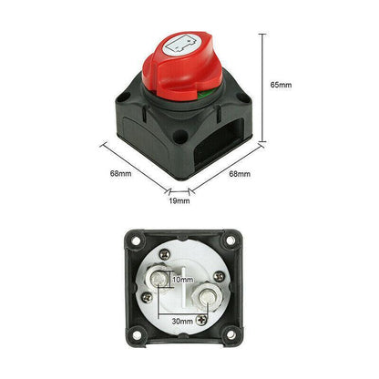 12V/24V/48V 300A Battery Master Disconnect Switch Boat Marine Caravan Isolator