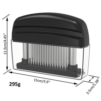 48-Blade Stainless Steel Meat Tenderizer Tool for Steak Pork Chicken Lamb