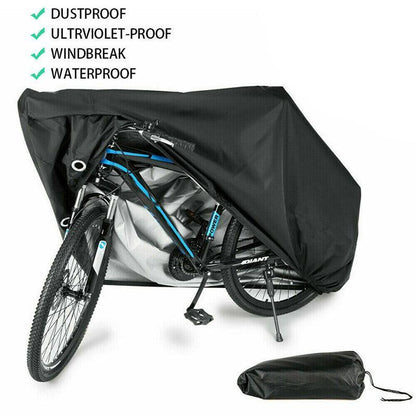 Waterproof Bike Cover Heavy UV Rain Garage Bicycle Protection Storage