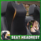 Memory Foam Vehicle Headrest Cushion for Neck and Lumbar Support Comfort