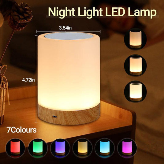 Touch Led Desk Lamp Bedside Study Reading Table Light Usb Ports  Dimmable Au