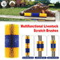 Multifunctional Livestock Brush Massage Scratching and Cleaning Rubbing Brush