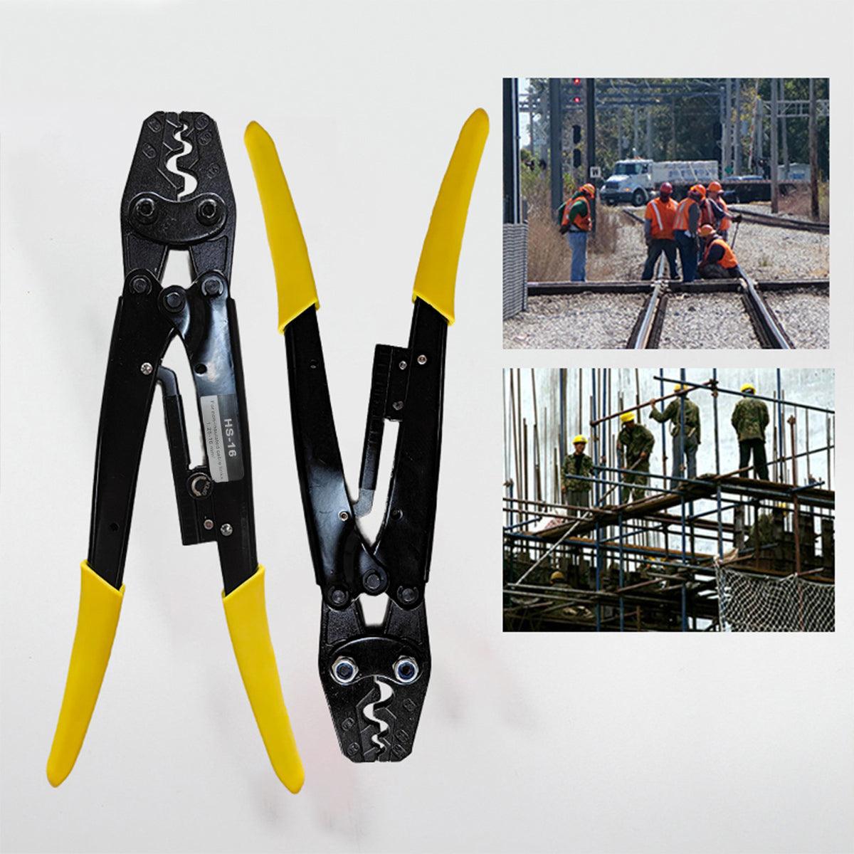 1.25-16mm2 Wire Crimper Cable Plier Terminal Anderson Plug Lug Crimping Tool