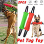 Cloth Bite Stick Teether Dog Training Bite Stick Durable Chew Toy for Pets