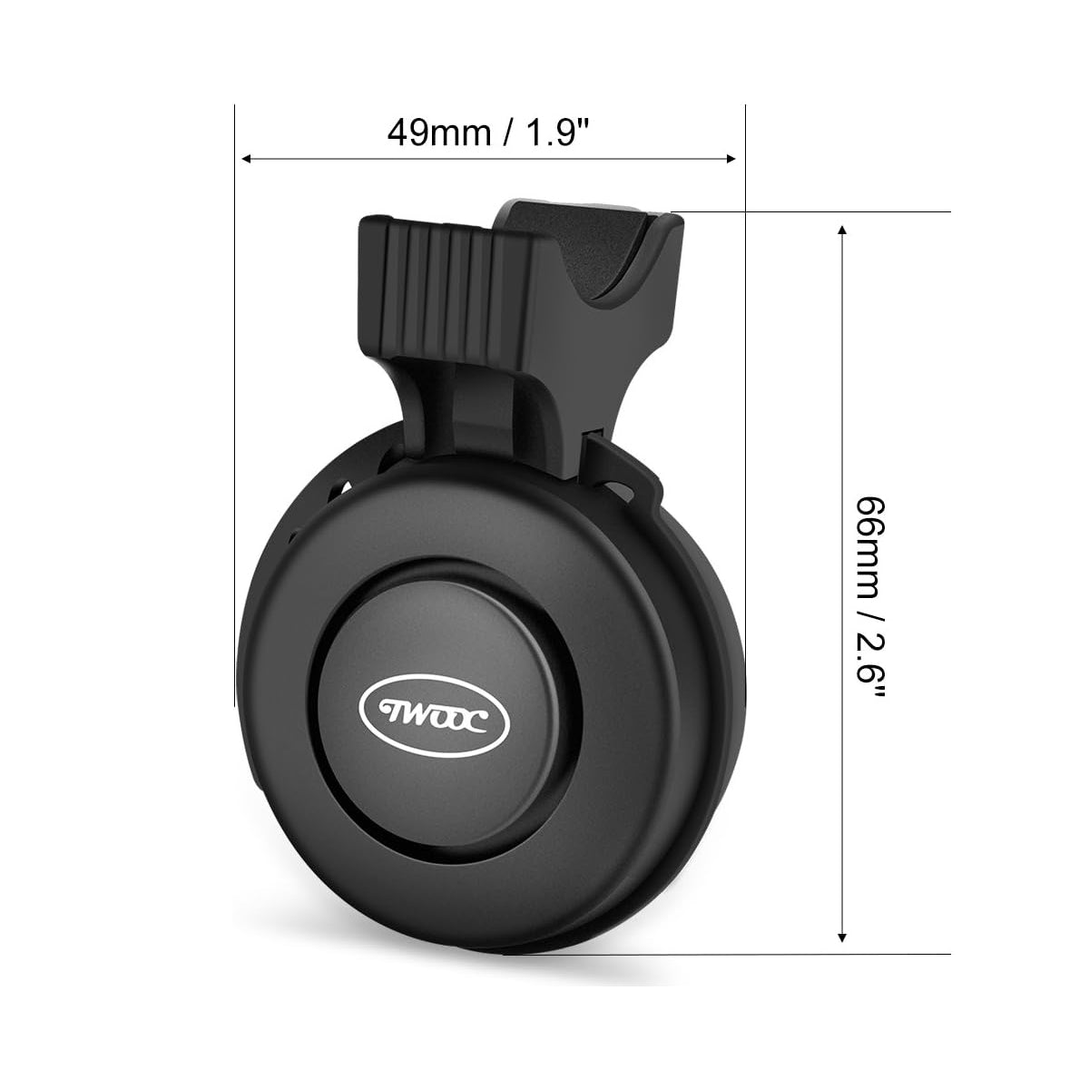 Bicycle Electric Horn Electric Bell Horn Cycling Equipment Loud Sound Waterproof