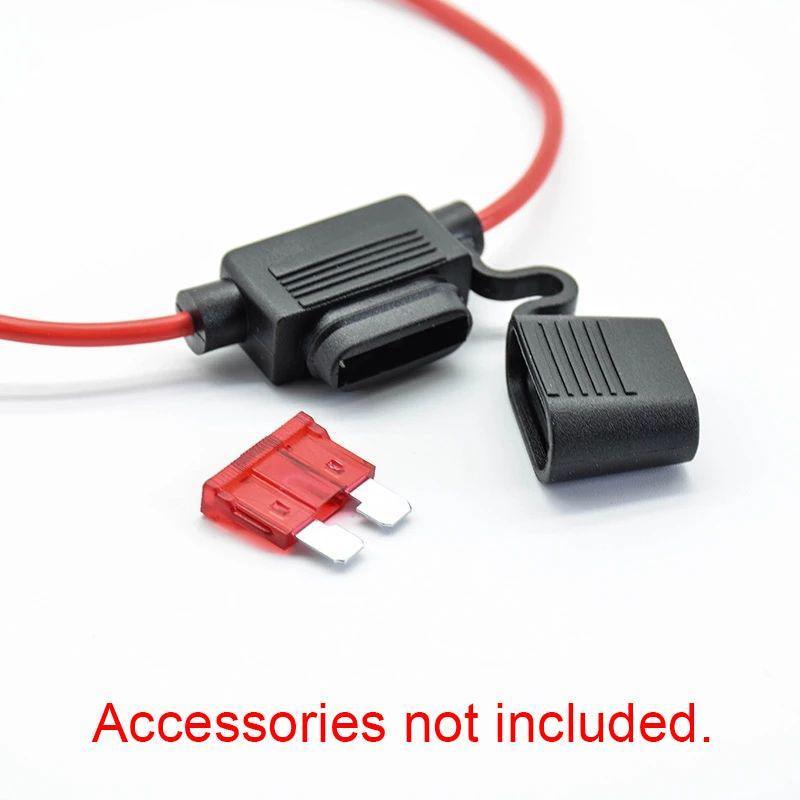 10Pcs 12V 40A Waterproof Standard Blade Inline Fuse Holder