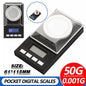 High Precision 50g 0.001g Digital Milligram Scale for Jewelry and Powder