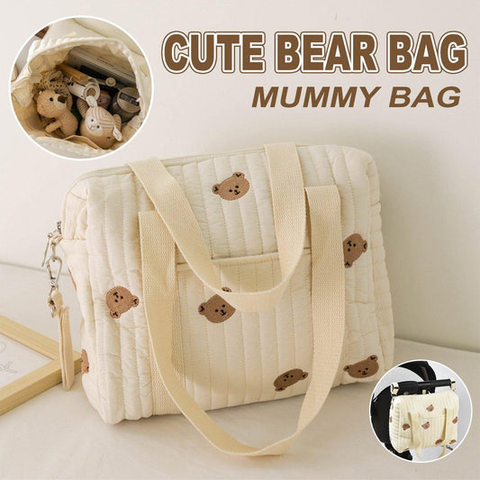 Backpack Nappy Diaper Bag with Stroller Straps Hanging Organiser for Travel and Daily Use