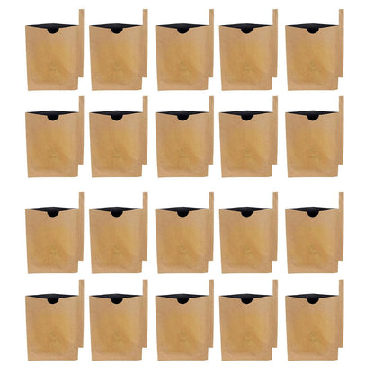 Paper Fruit Bags 100pcs Protective Bagging for Orchard Garden Harvest Storage