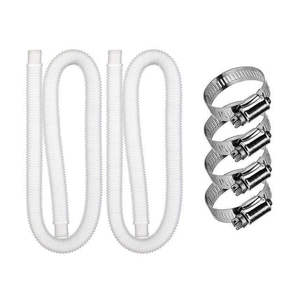 2 x Genuine Intex Hose Pipe for Above Ground Swimming Pool Pump Filter 32mm