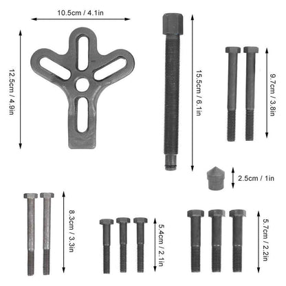 13 Piece Steering Wheel Removal Tool Kit Automotive Repair Disassembly Set