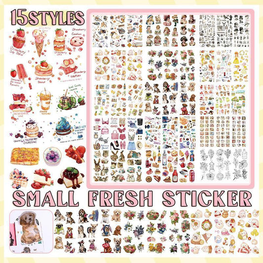 15-Style Creative Student Graffiti Sticker Set Small Fresh Sticker - M-Traditional Chinese Opera