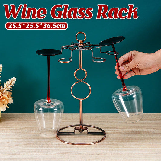 Wine Glass Rack Countertop Freestanding Stemware Rack Wine Glass Stand Racks