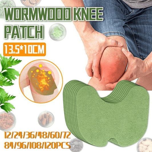 12-120 Wormwood Knee Plaster Sticker Joint Ache Relief Patches - 12PCS